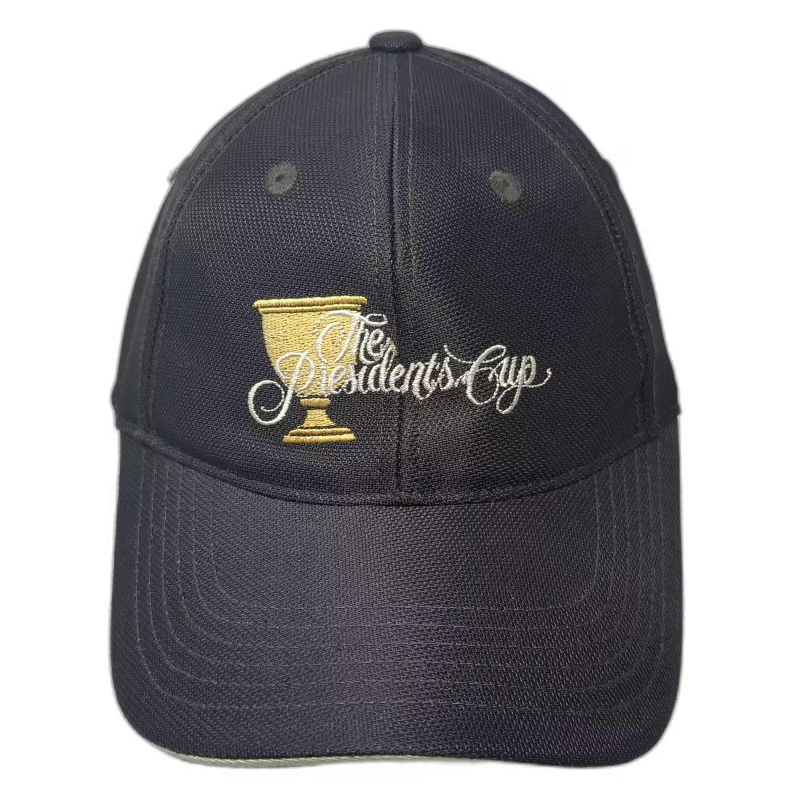 Imperial Baseball Cap Black One Size 2009 Presidents Cup Golf Hat Embroidered
